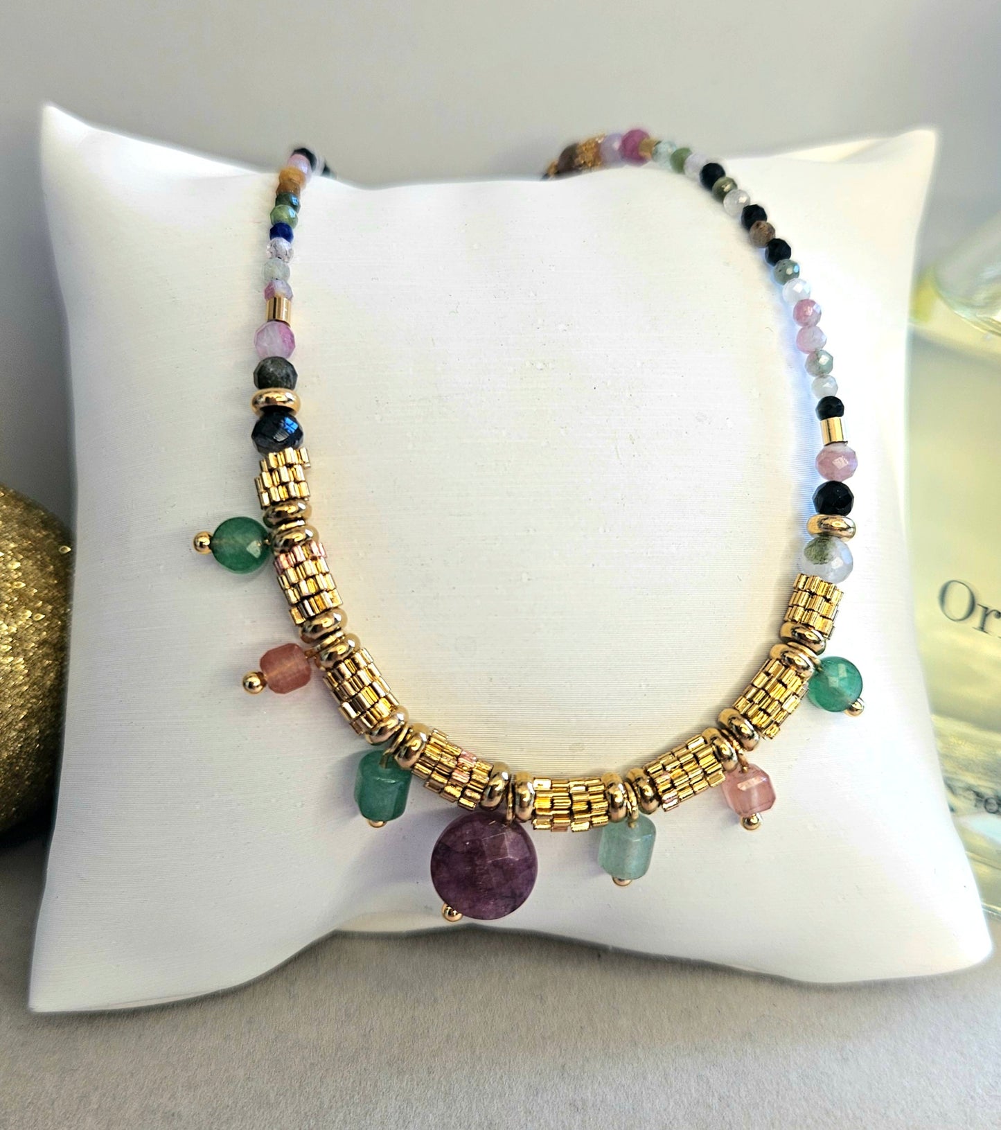 Collier améthyste