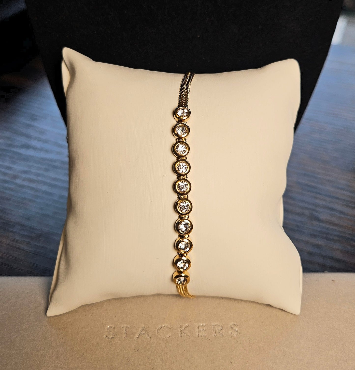 Bracelet crital rond