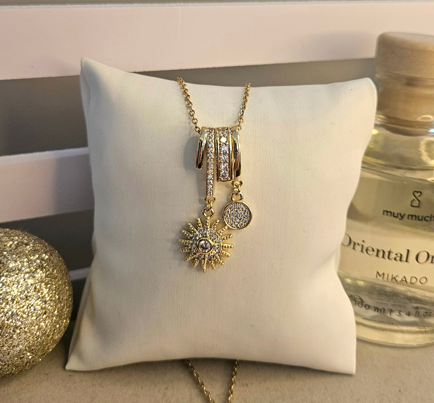 Collier etoile et cercle