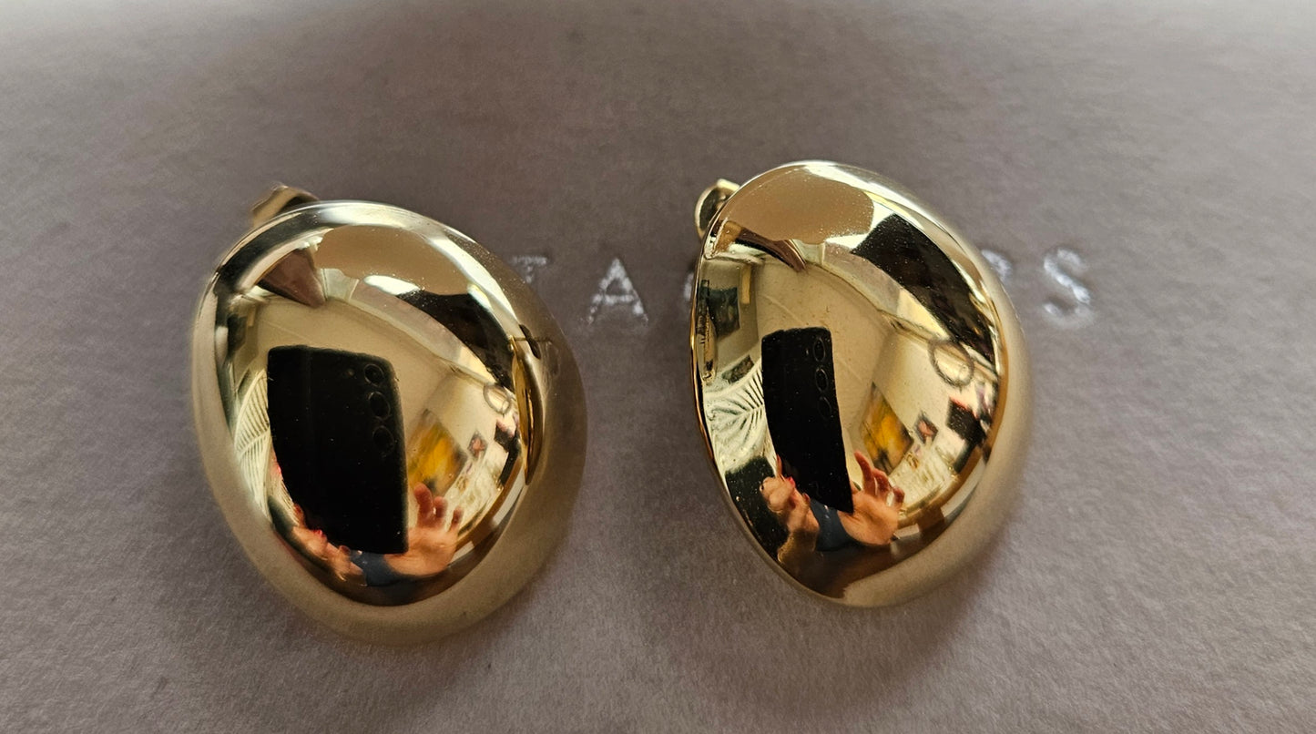 Boucles d'oreilles bombees
