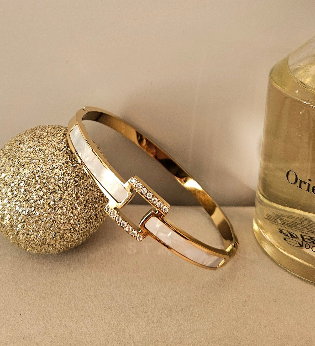 Bracelet nacre jonc