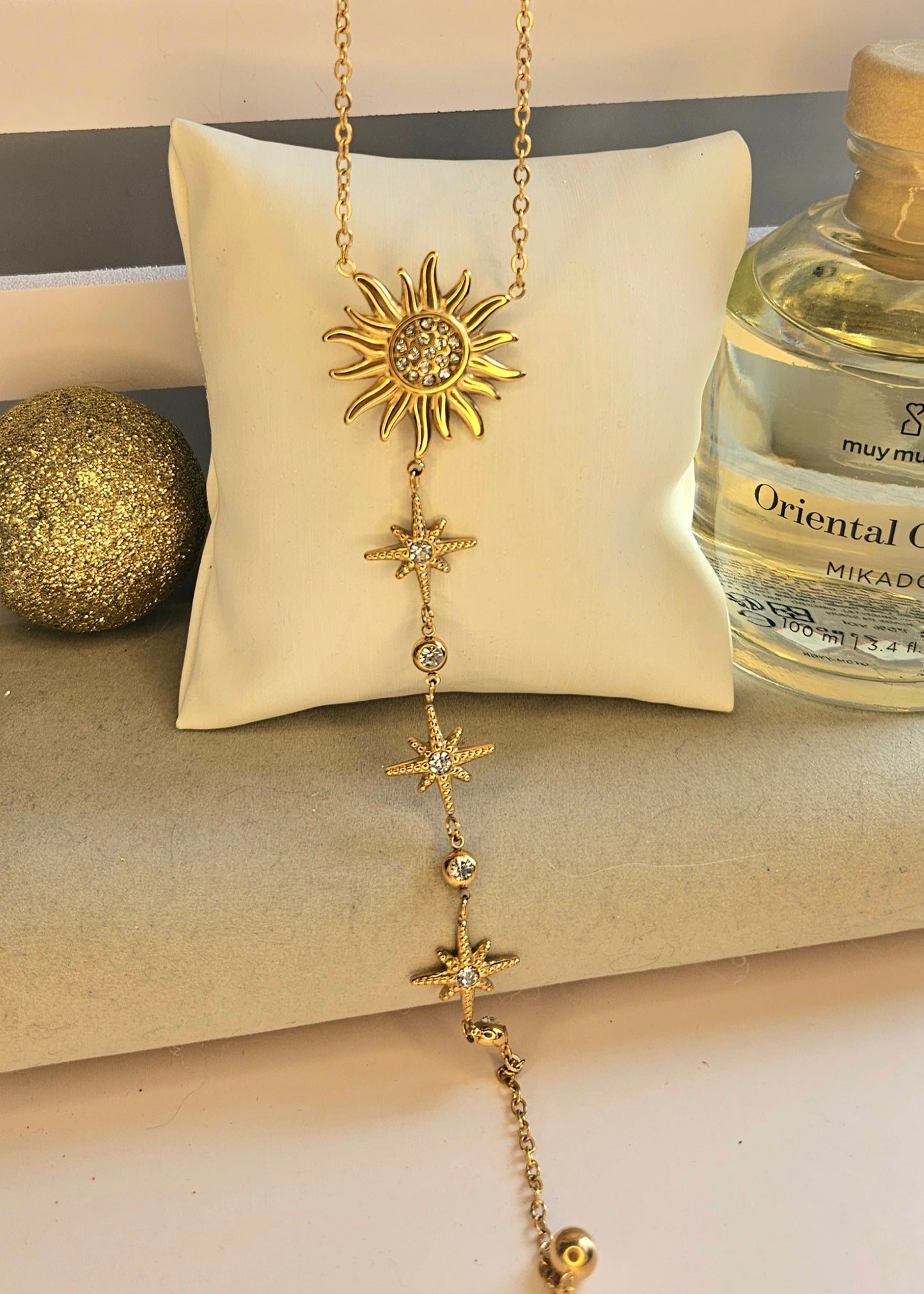 Collier y soleil étoile