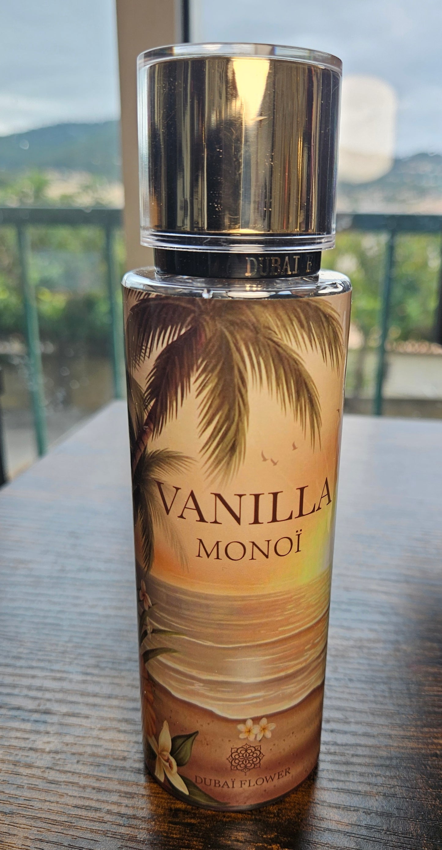 Parfums brumes vanille monoi