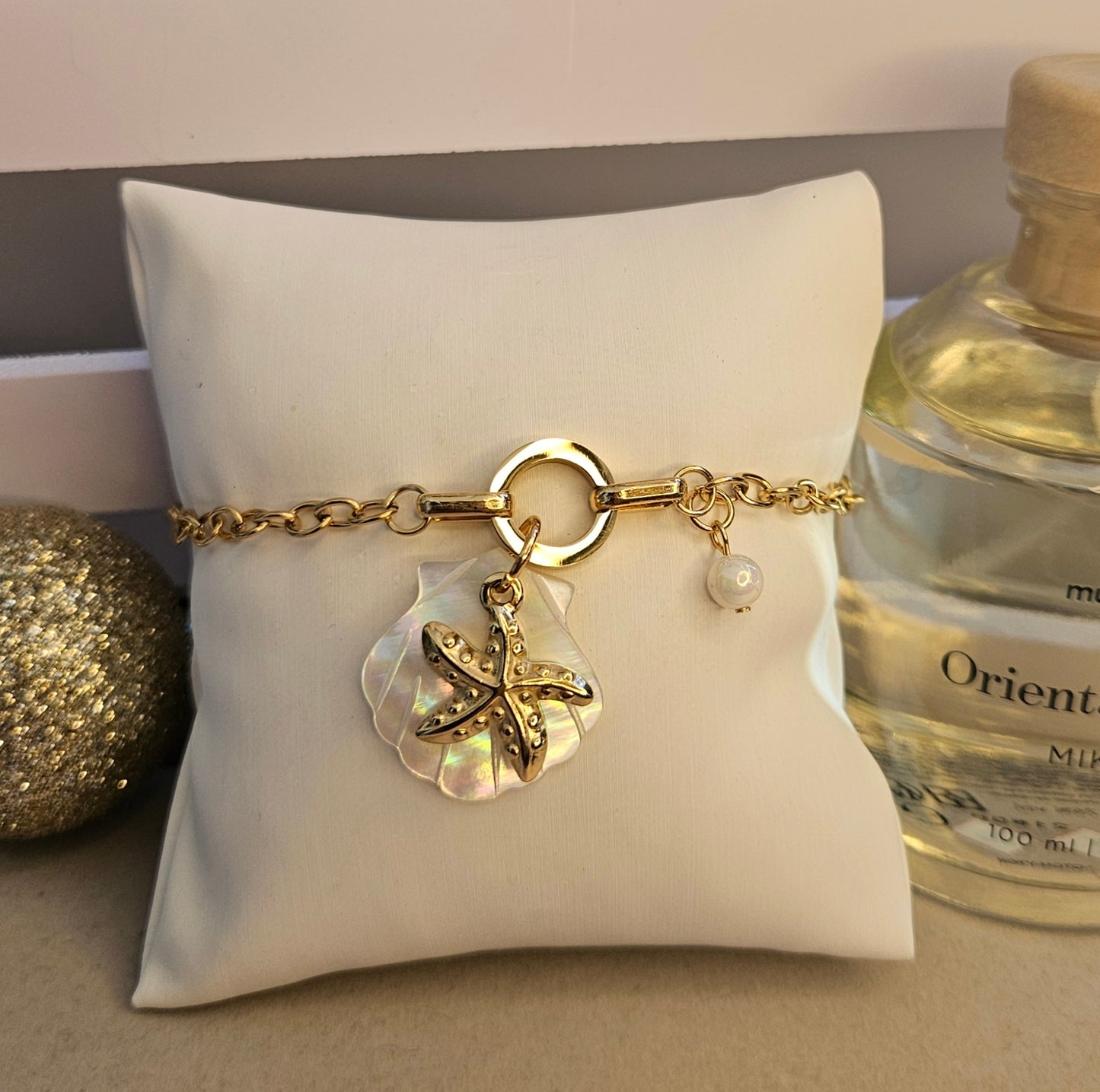 Bracelet nacre etoile