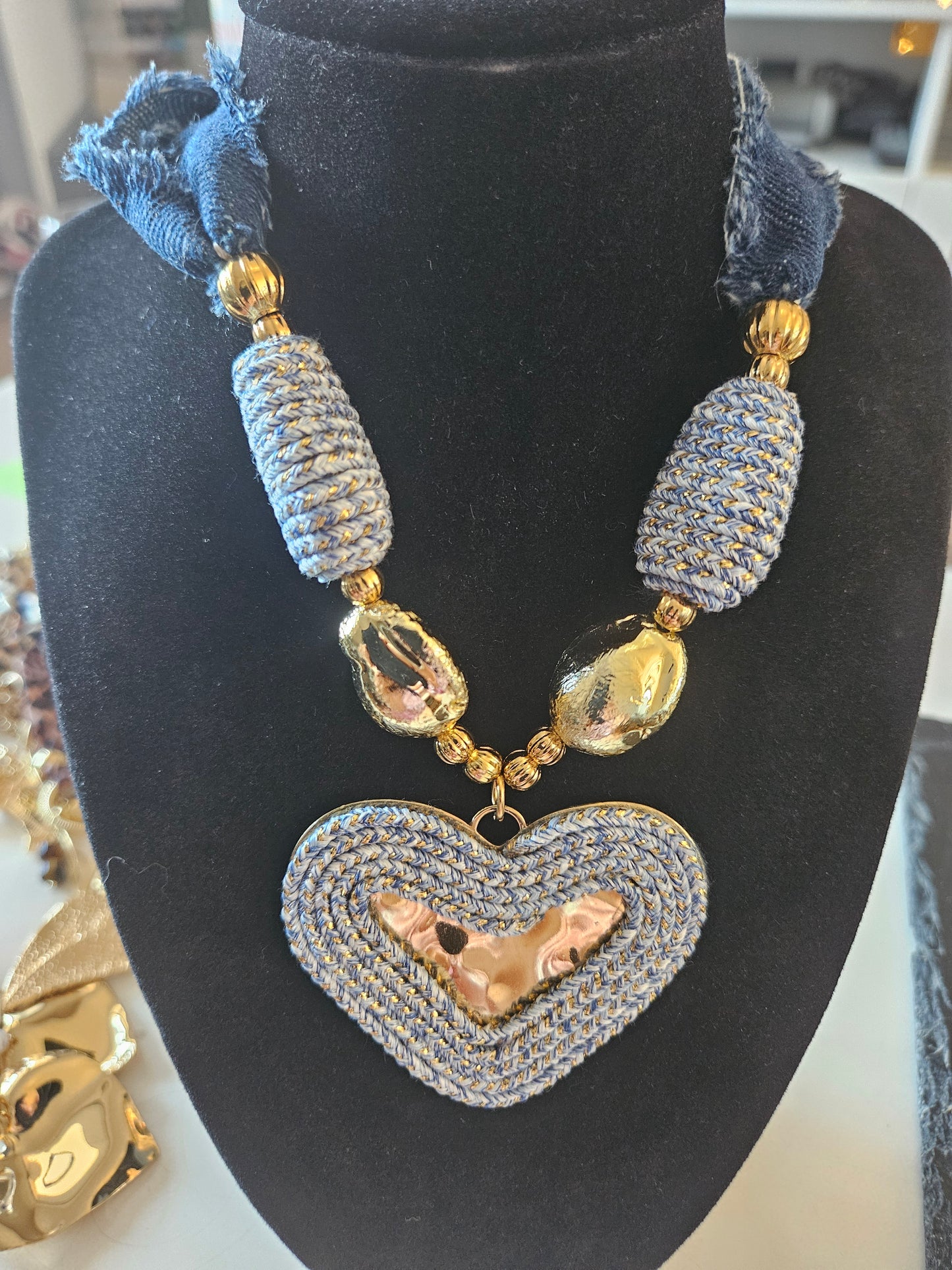 Collier cœur Jean