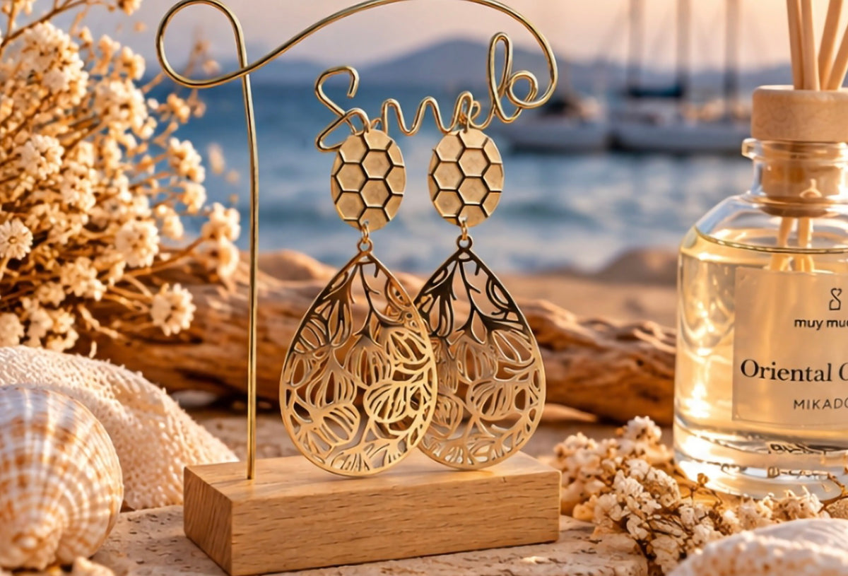 Boucles d'oreilles gouttes acier