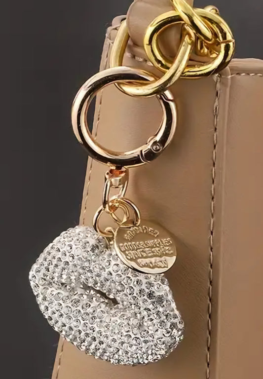 Grigri levre strass argent