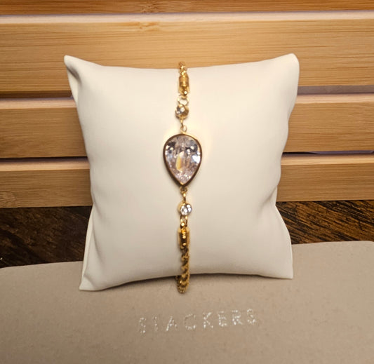 Bracelet goute cristal