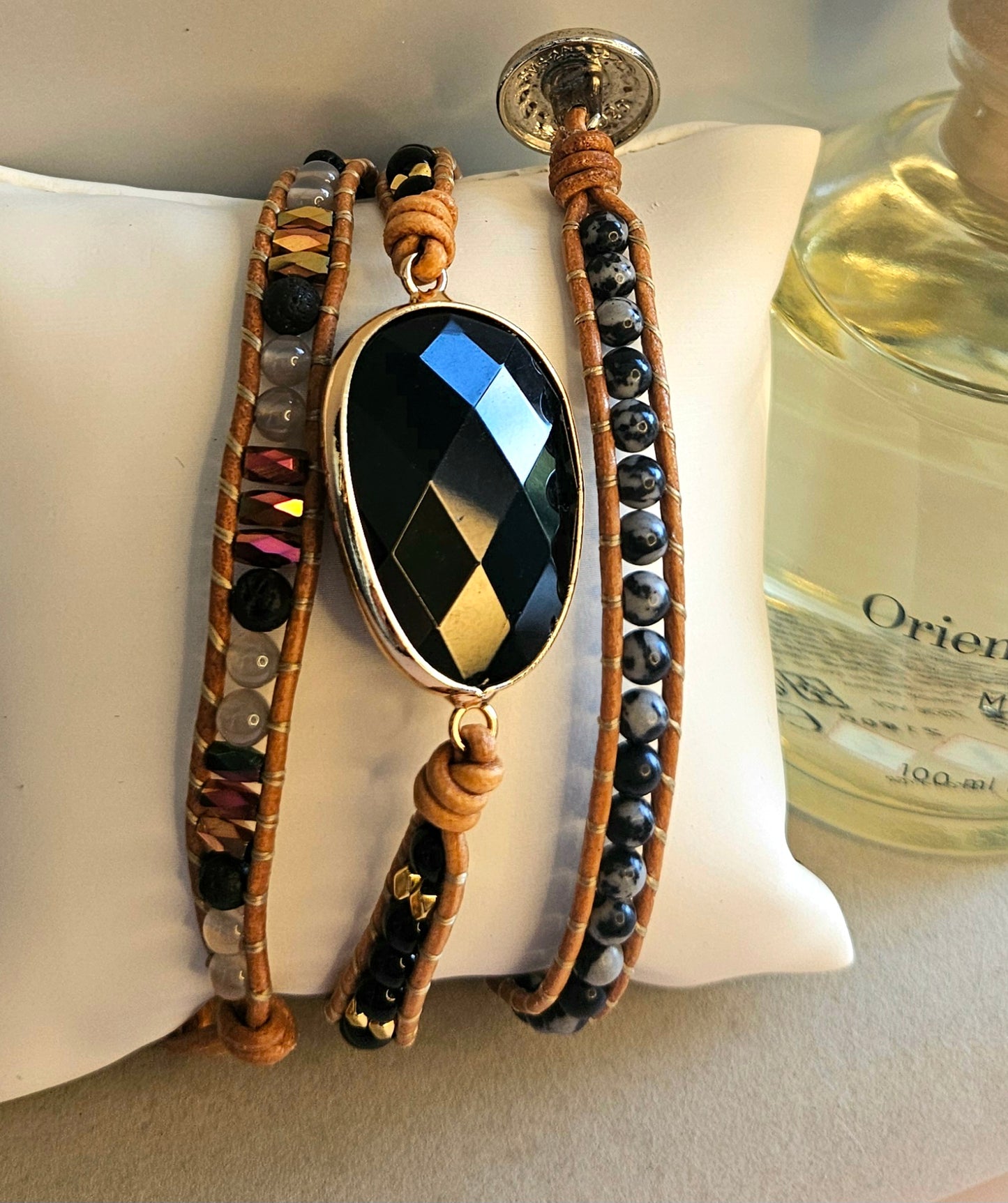 Bracelet usa onix cristal