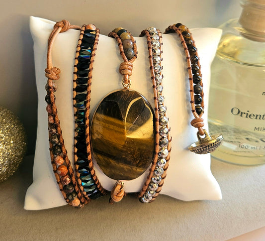 Bracelet usa oeil de tigre