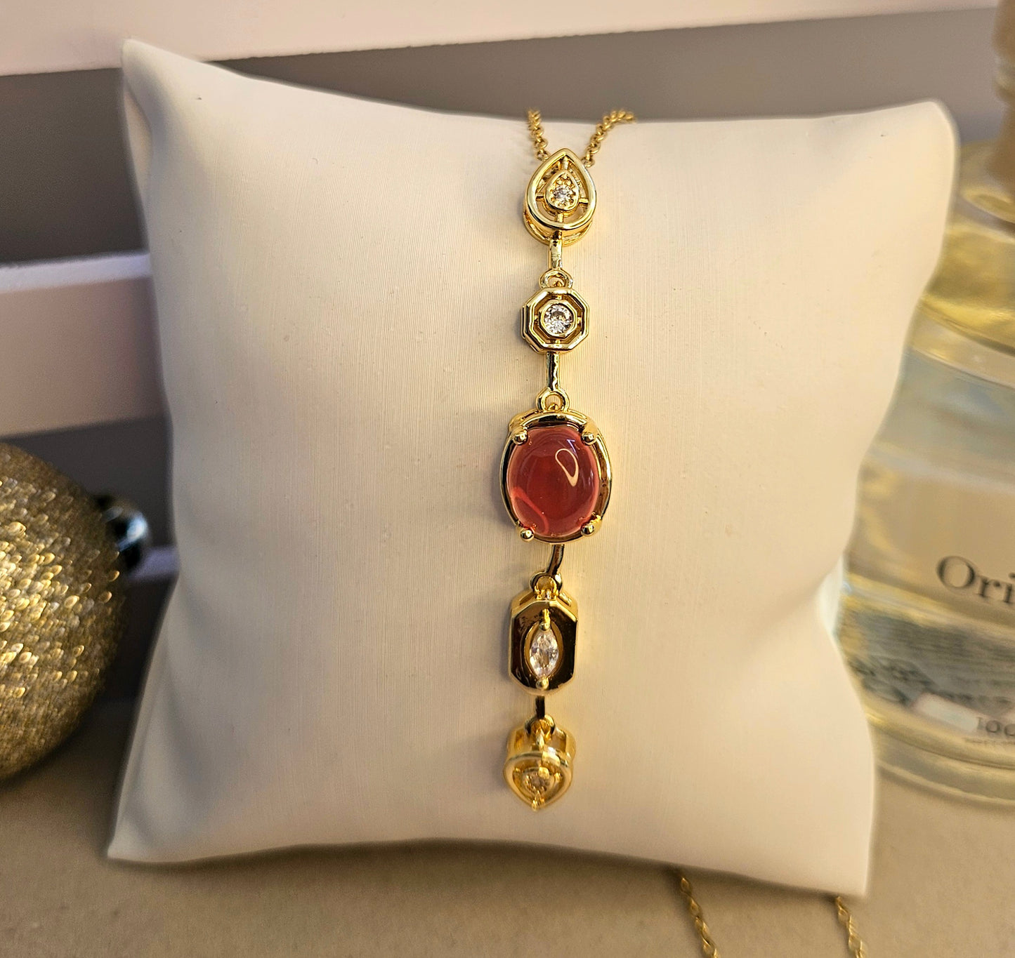 Collier y pierre grenade