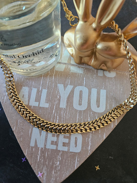 Collier maille large