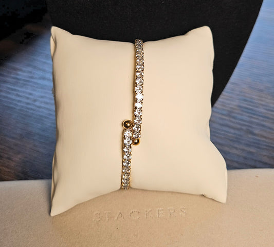 Bracelet jonc zirconium