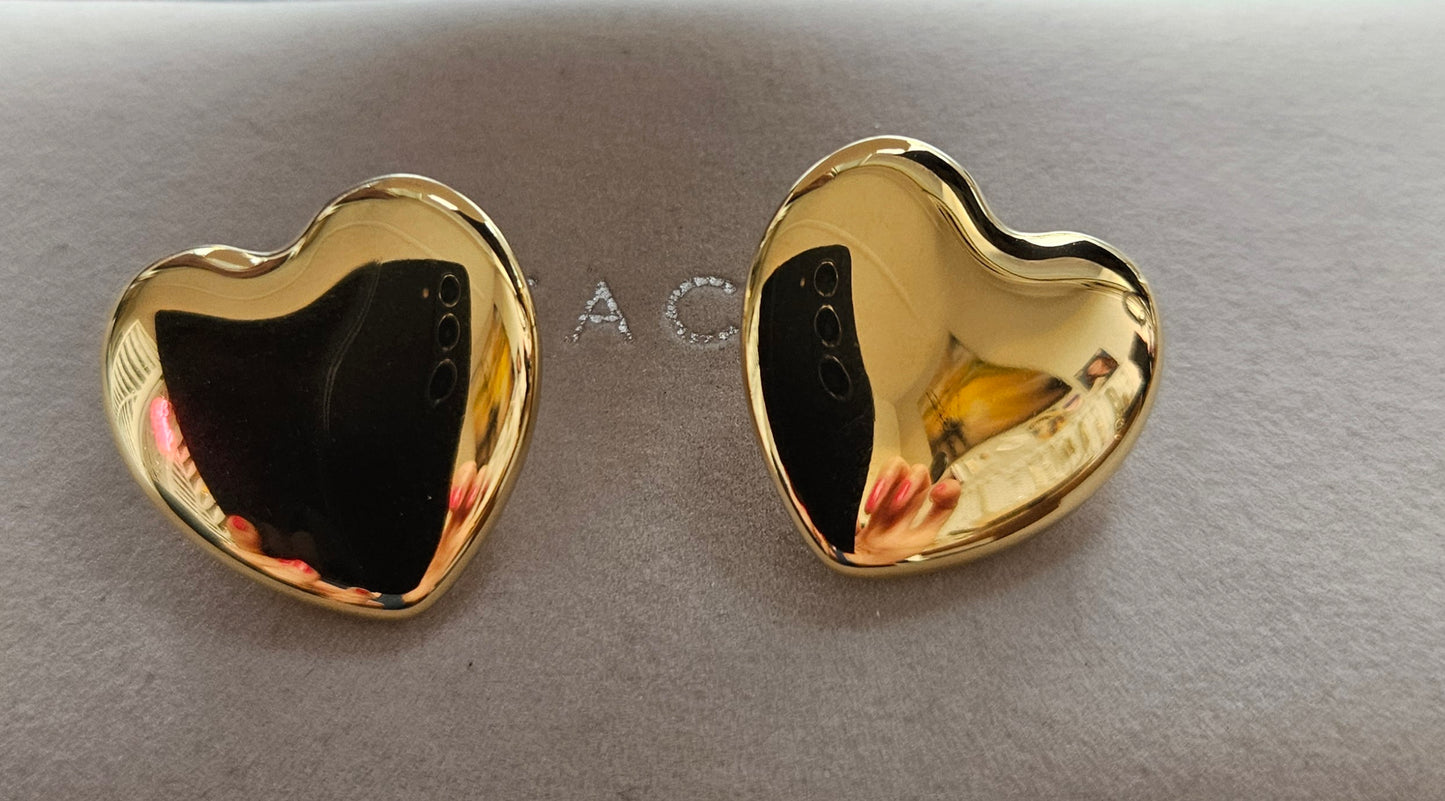 Boucles d'oreilles cœur