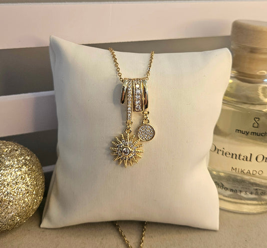 Collier etoile et cercle
