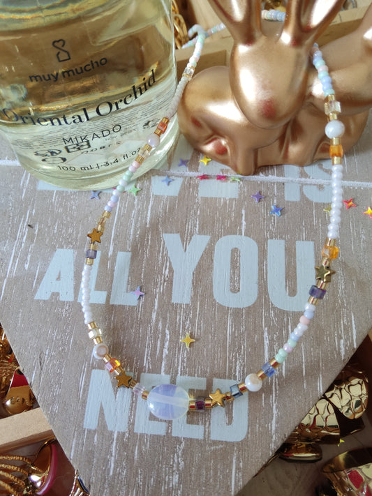 Collier fait main pierre de lune
