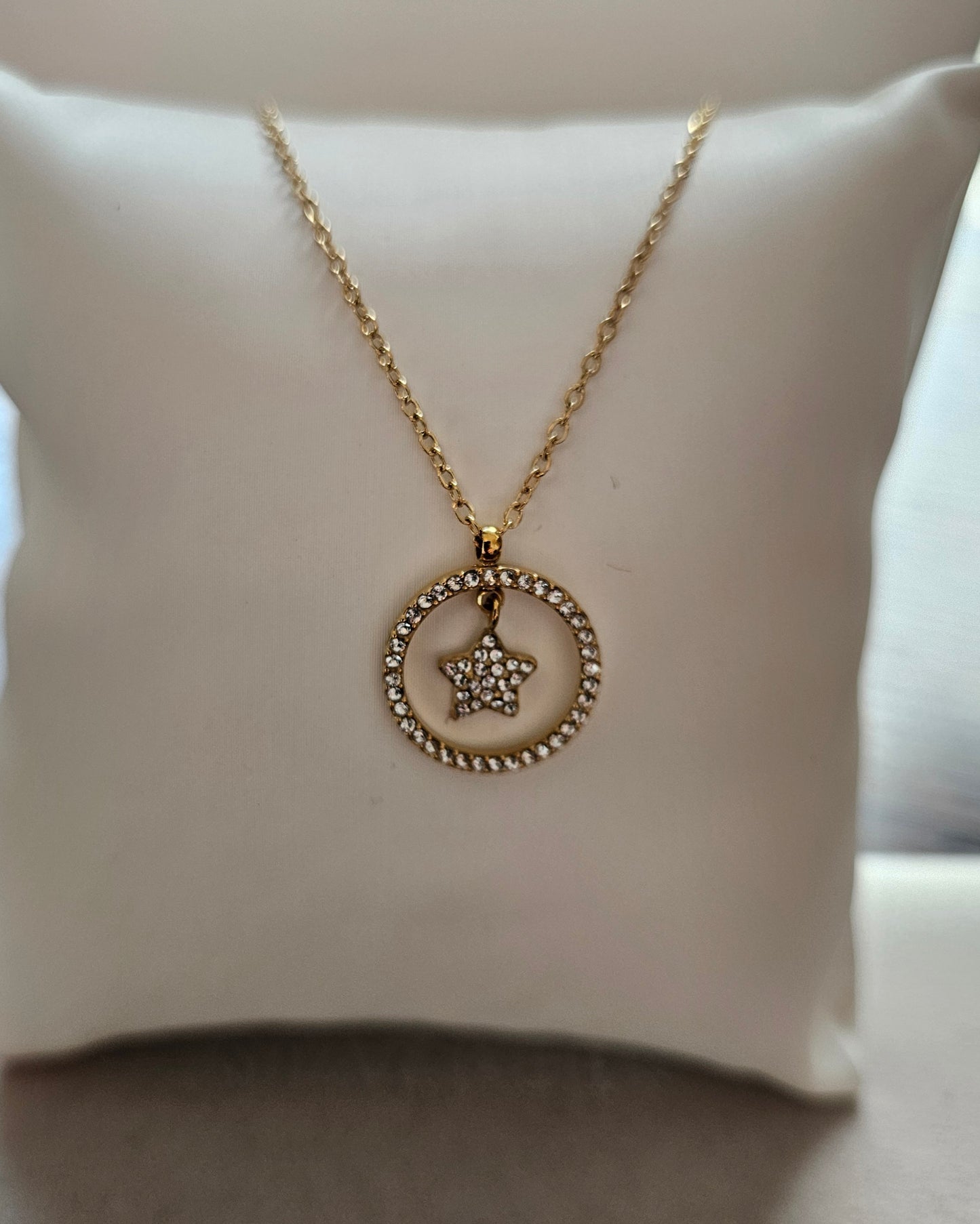Collier etoile et cercle