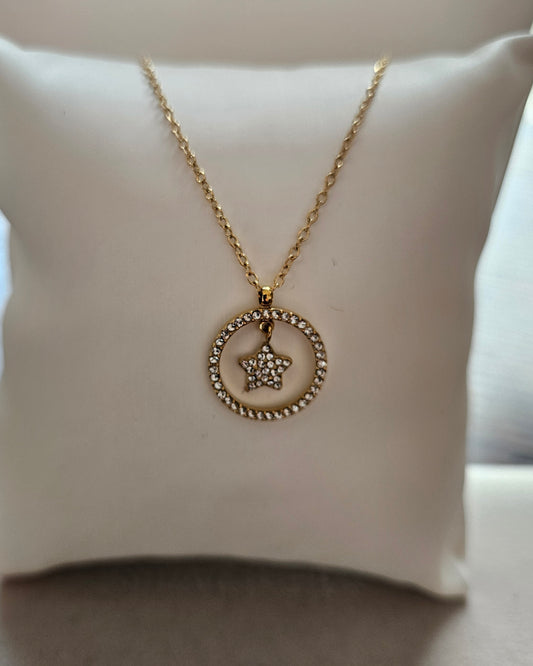 Collier etoile et cercle