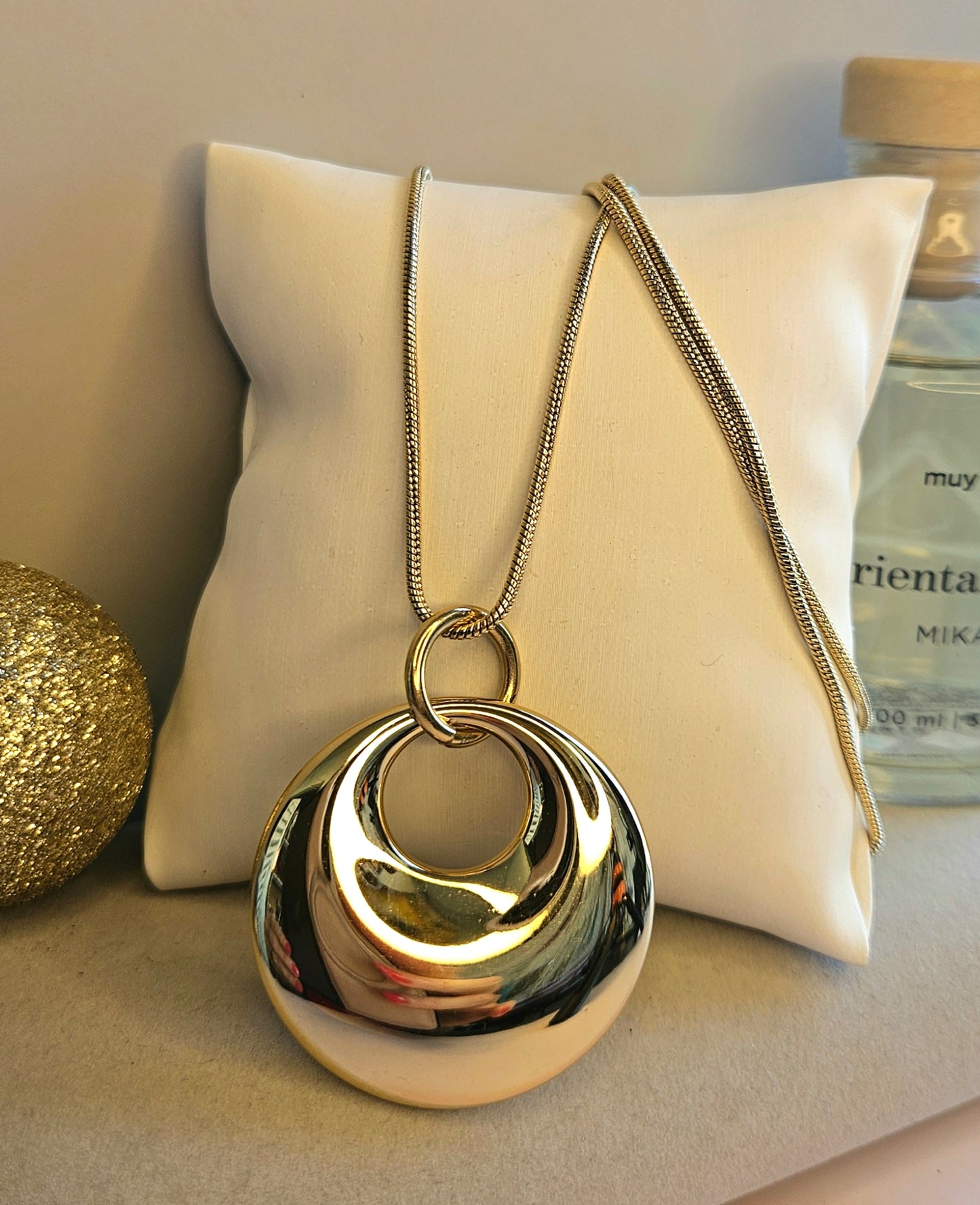 Collier anneau double