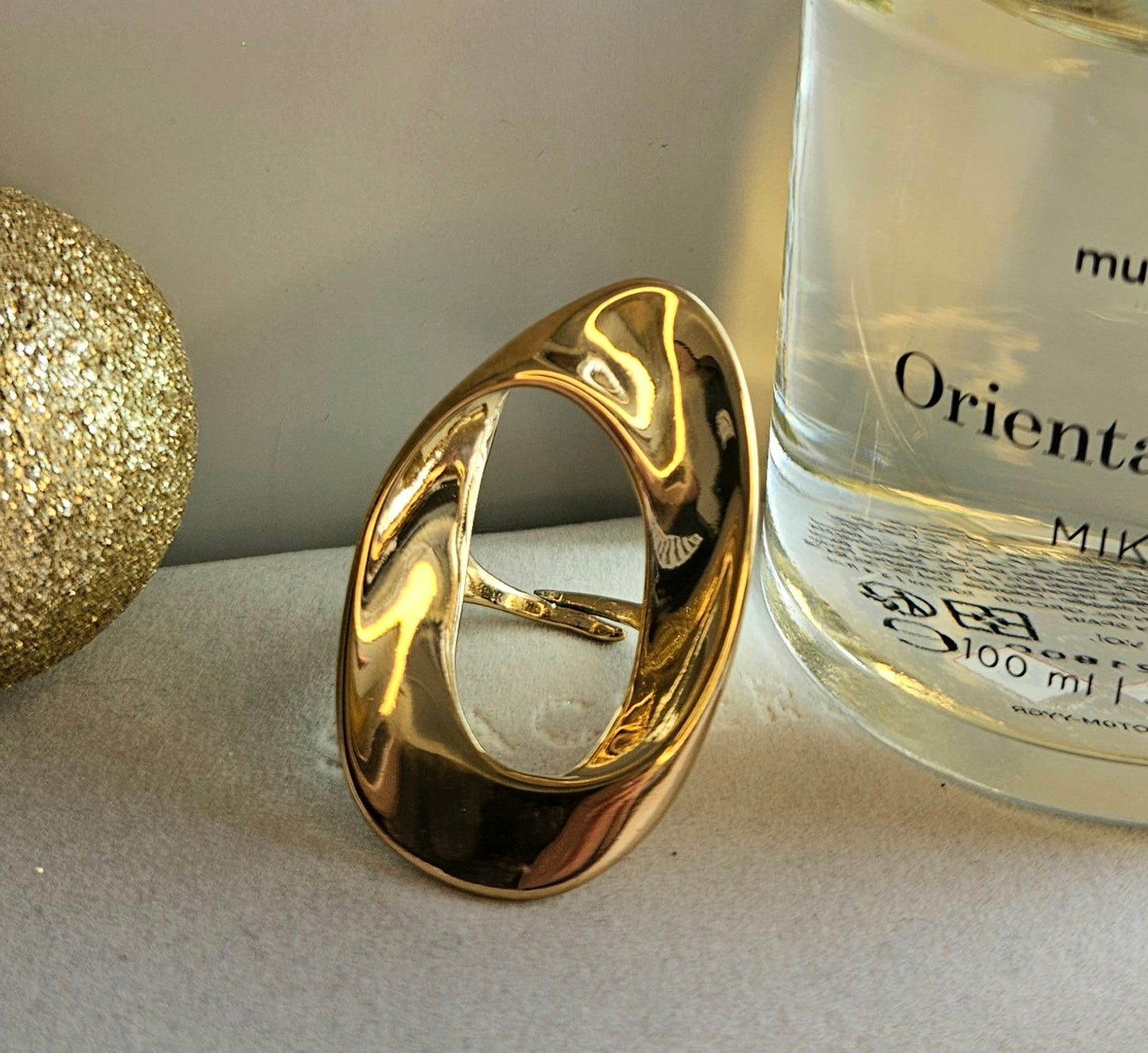 Bague vague or
