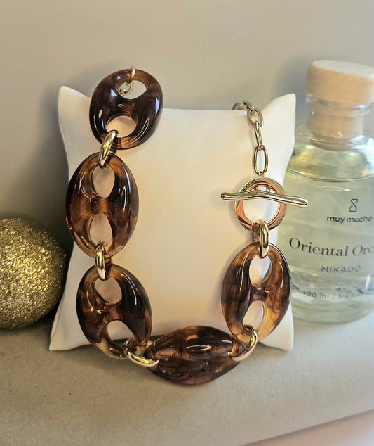 Collier grain de cafe