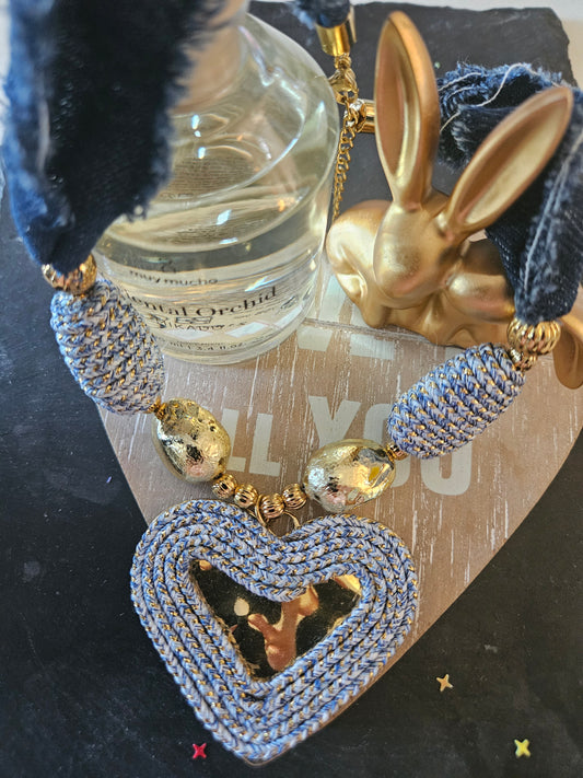 Collier cœur Jean