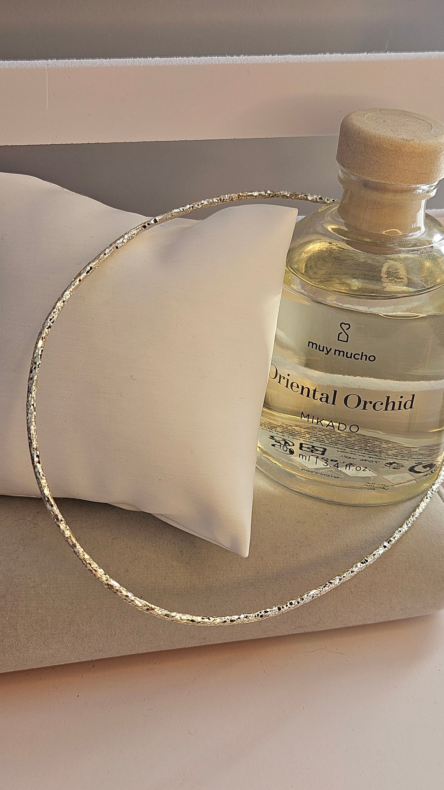 Collier cordon dore simple