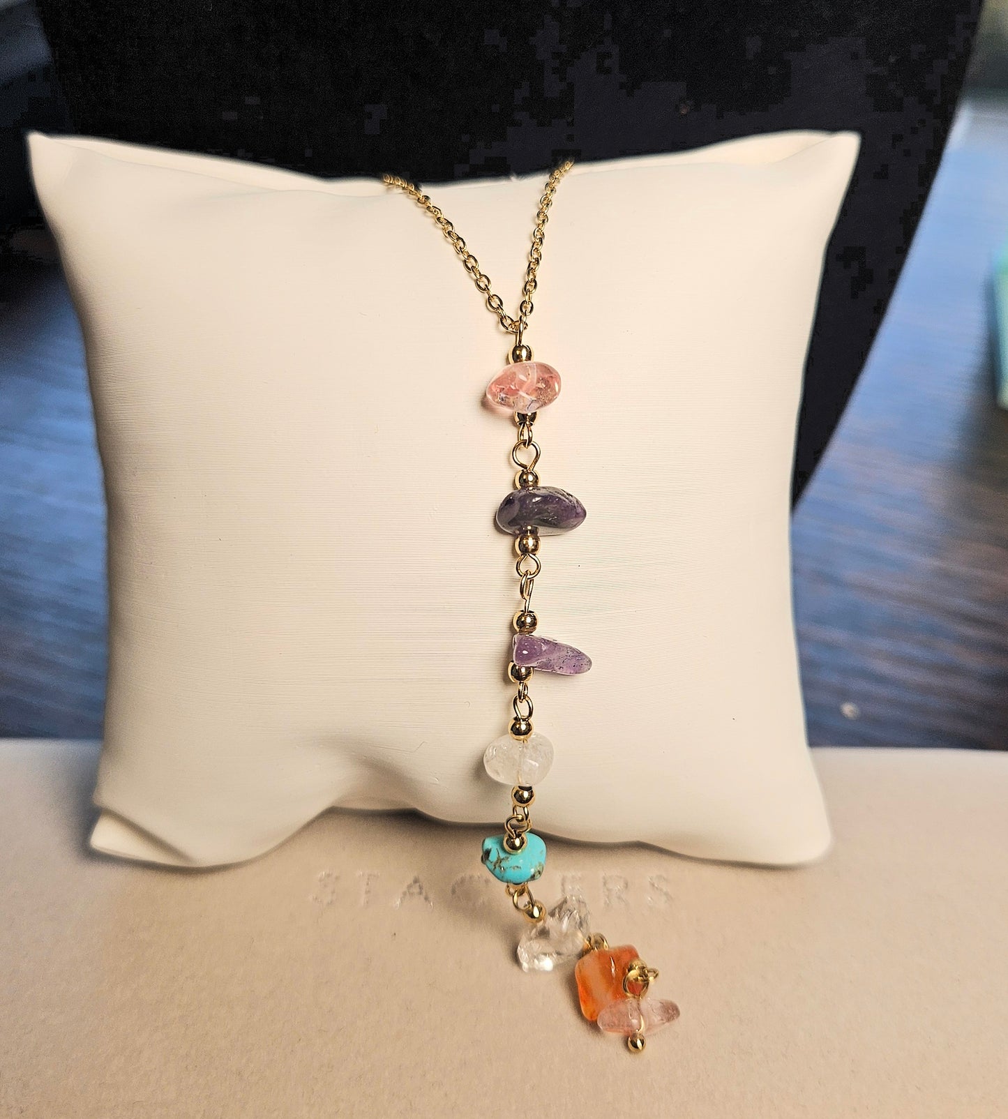 Collier pierre naturelle y