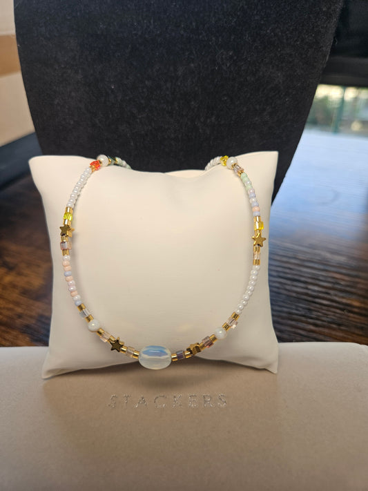 Collier fait main pierre de lune