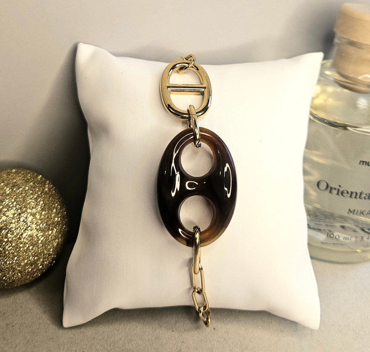 Bracelet grain de cafe
