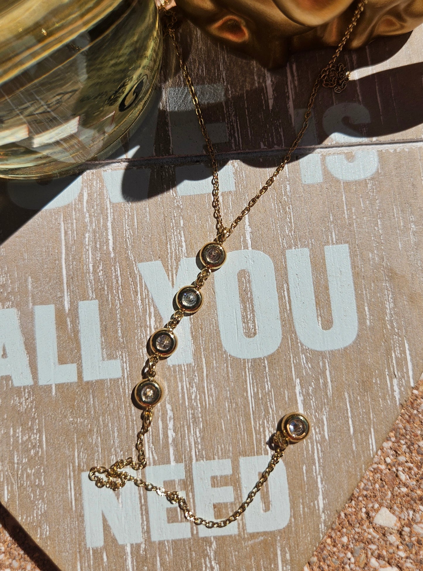 Collier 4 zircon y