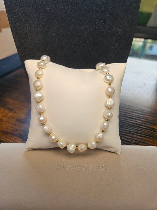 Collier perle d'eau douce